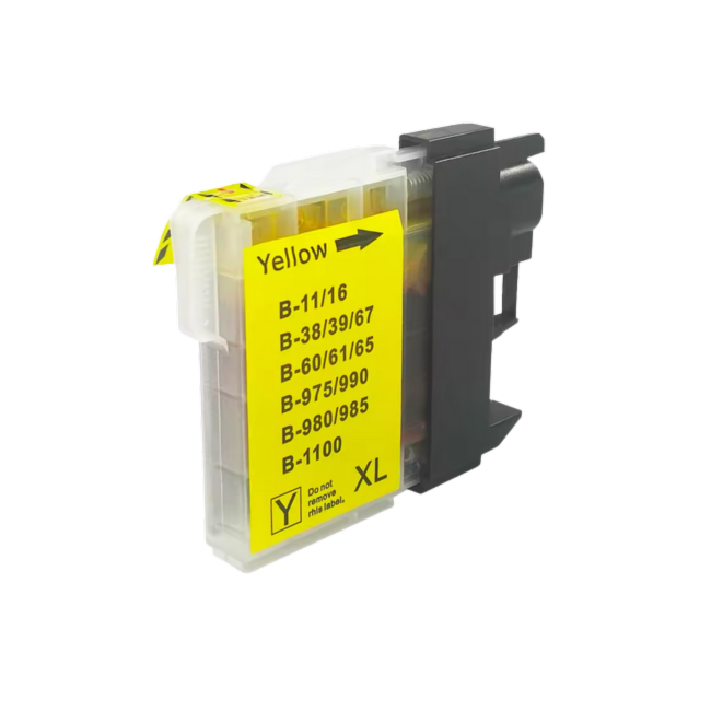 Tusz INQ LC985Y YELLOW do Brother DCPJ125/J315W zamiennik
